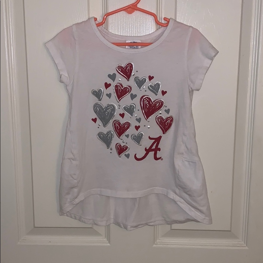 Alabama Crimson Tide tshirt size 4/5.